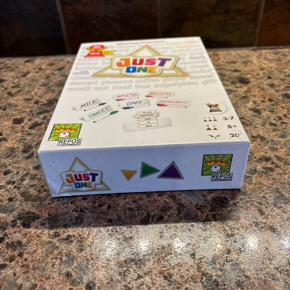 New Sealed Repos Production Just One Party Board Game Ages 8+ 3-7 Players - Picture 2 of 5